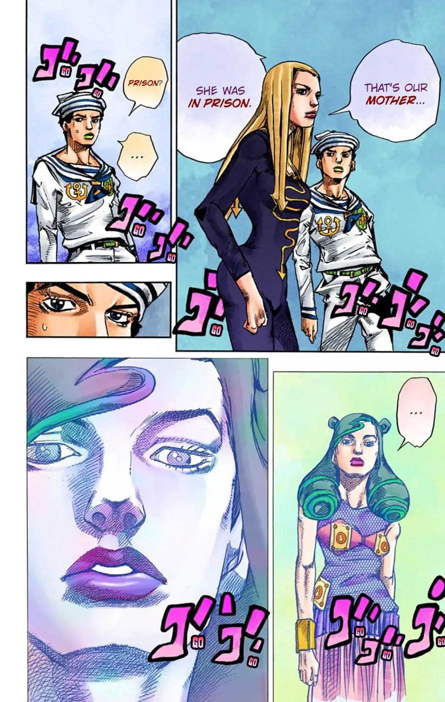 JoJo's Bizarre Adventure, Part 8: JoJolion Colored Manga, chapter 58, page 28