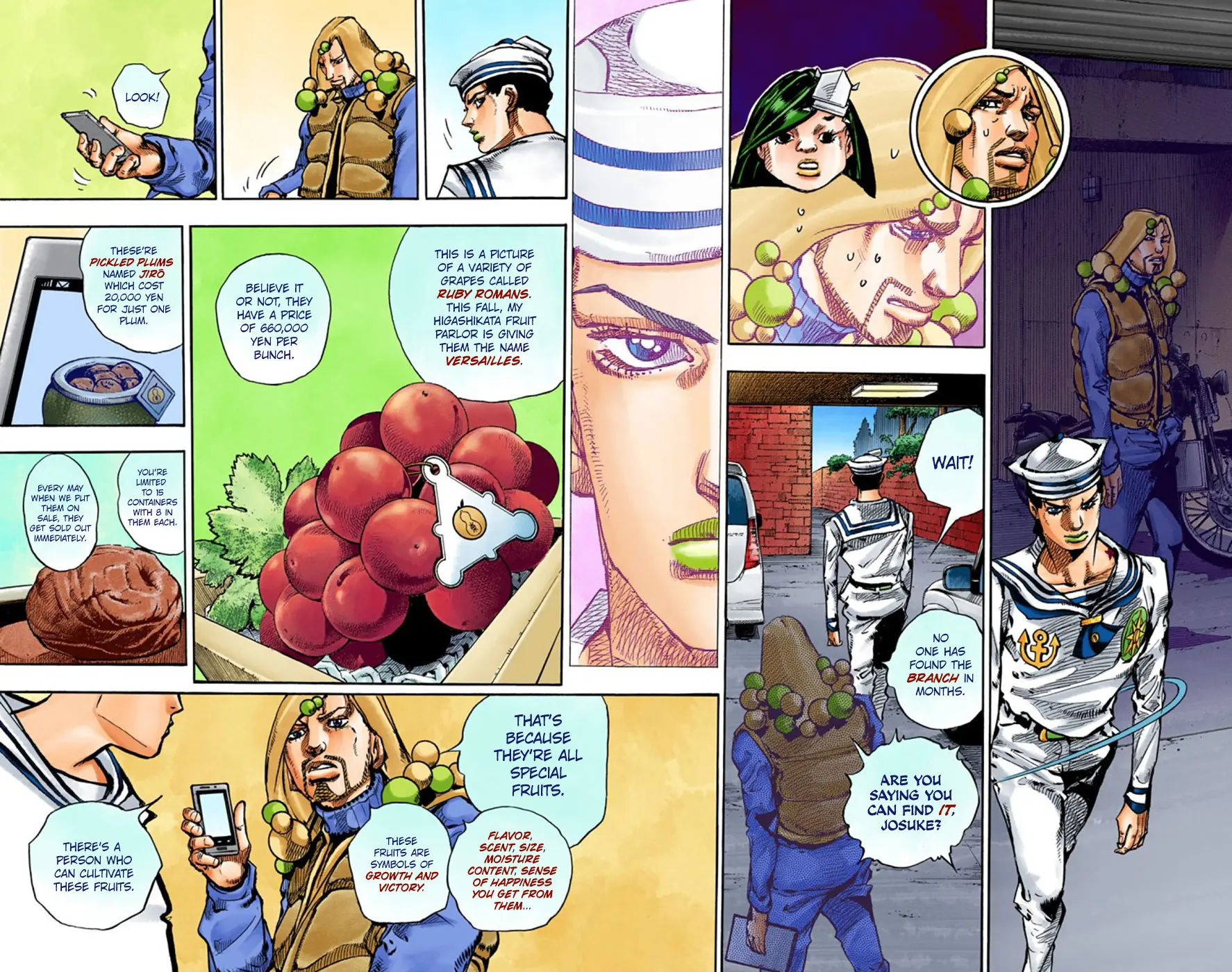 JoJo's Bizarre Adventure, Part 8: JoJolion Colored Manga, chapter 59, page 22
