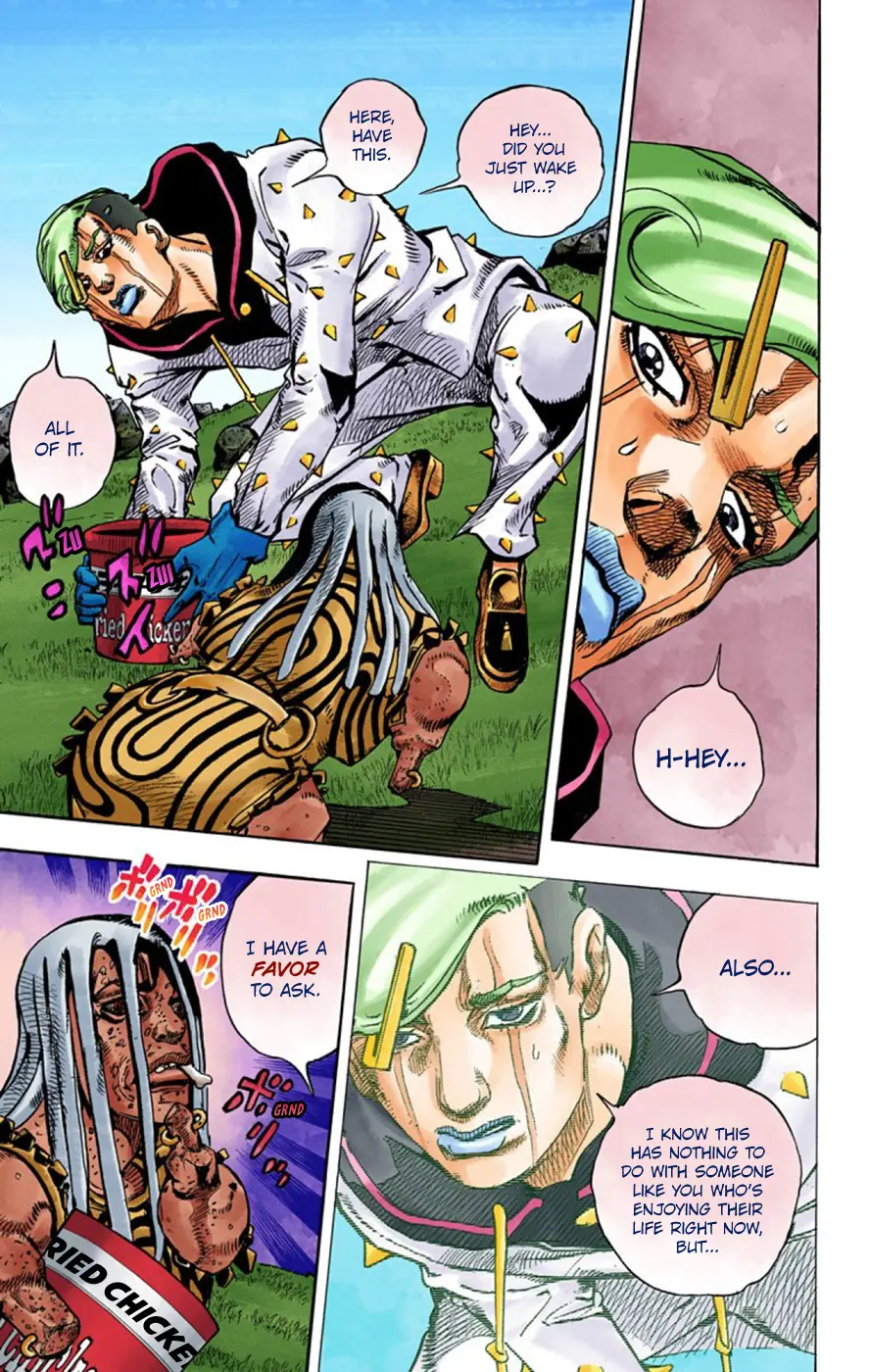 JoJo's Bizarre Adventure, Part 8: JoJolion Colored Manga, chapter 59, page 37
