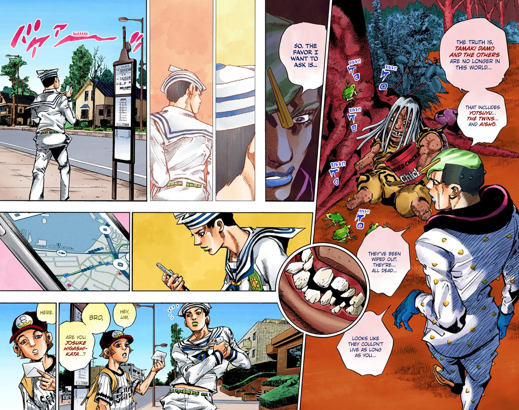 JoJo's Bizarre Adventure, Part 8: JoJolion Colored Manga, chapter 59, page 38