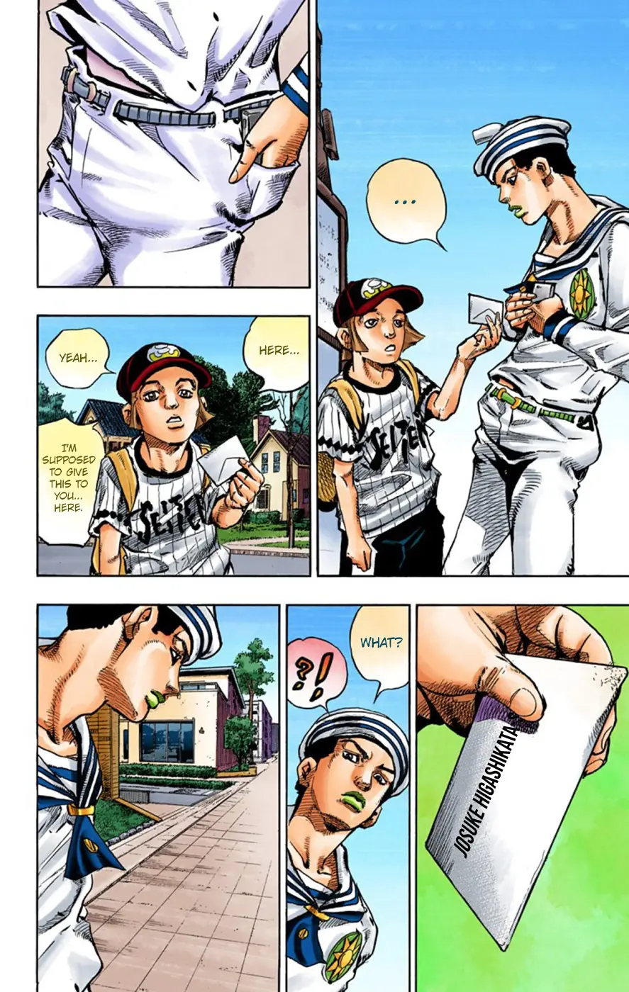 JoJo's Bizarre Adventure, Part 8: JoJolion Colored Manga, chapter 59, page 39