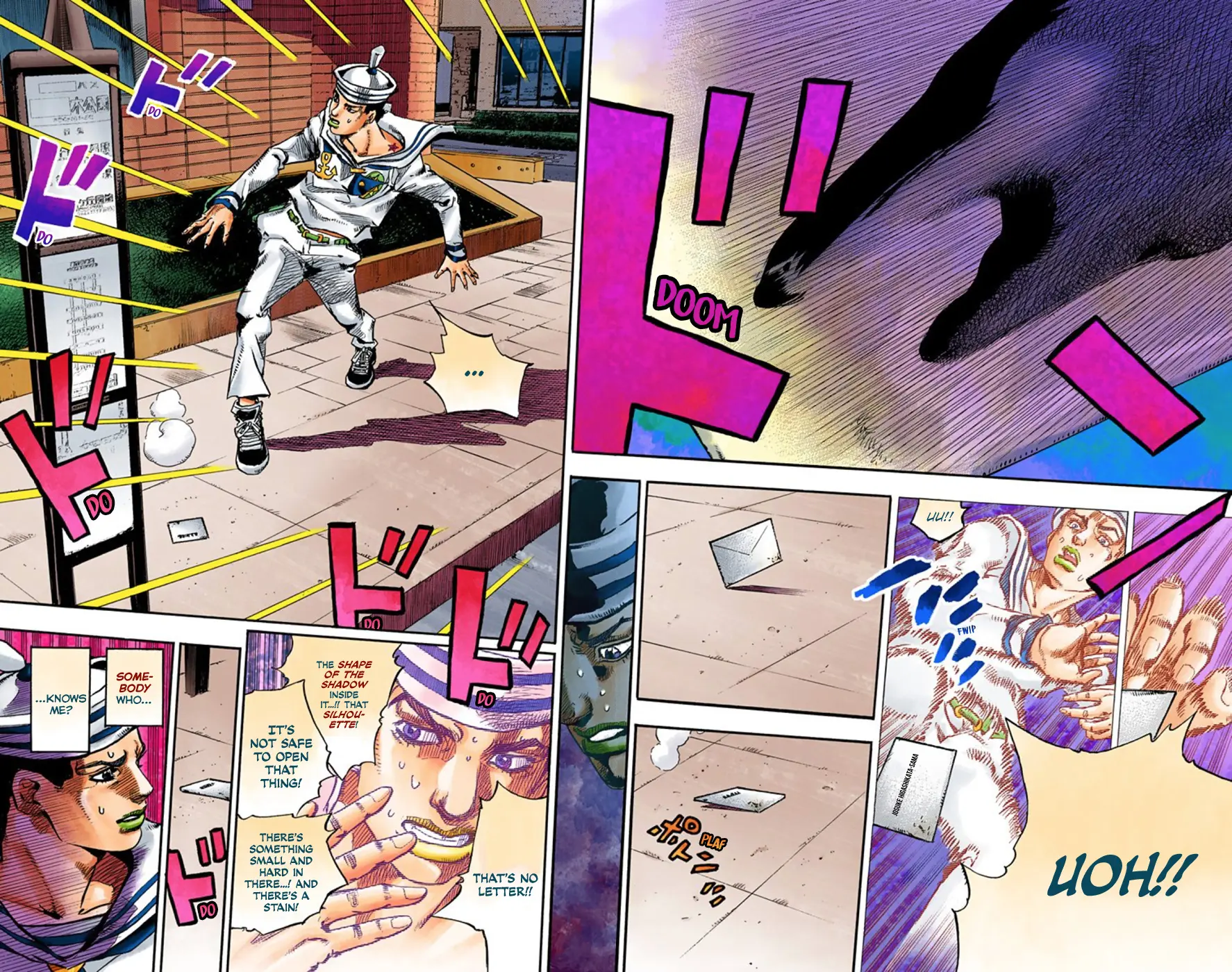 JoJo's Bizarre Adventure, Part 8: JoJolion Colored Manga, chapter 59, page 43