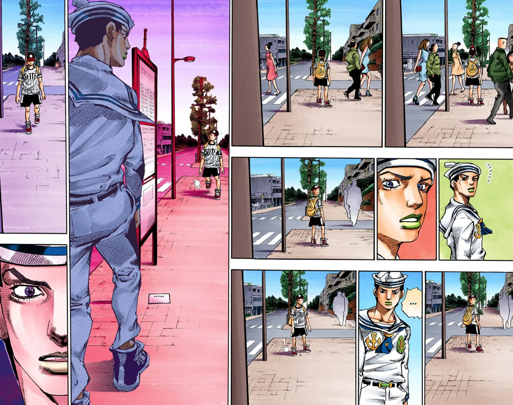 JoJo's Bizarre Adventure, Part 8: JoJolion Colored Manga, chapter 59, page 44