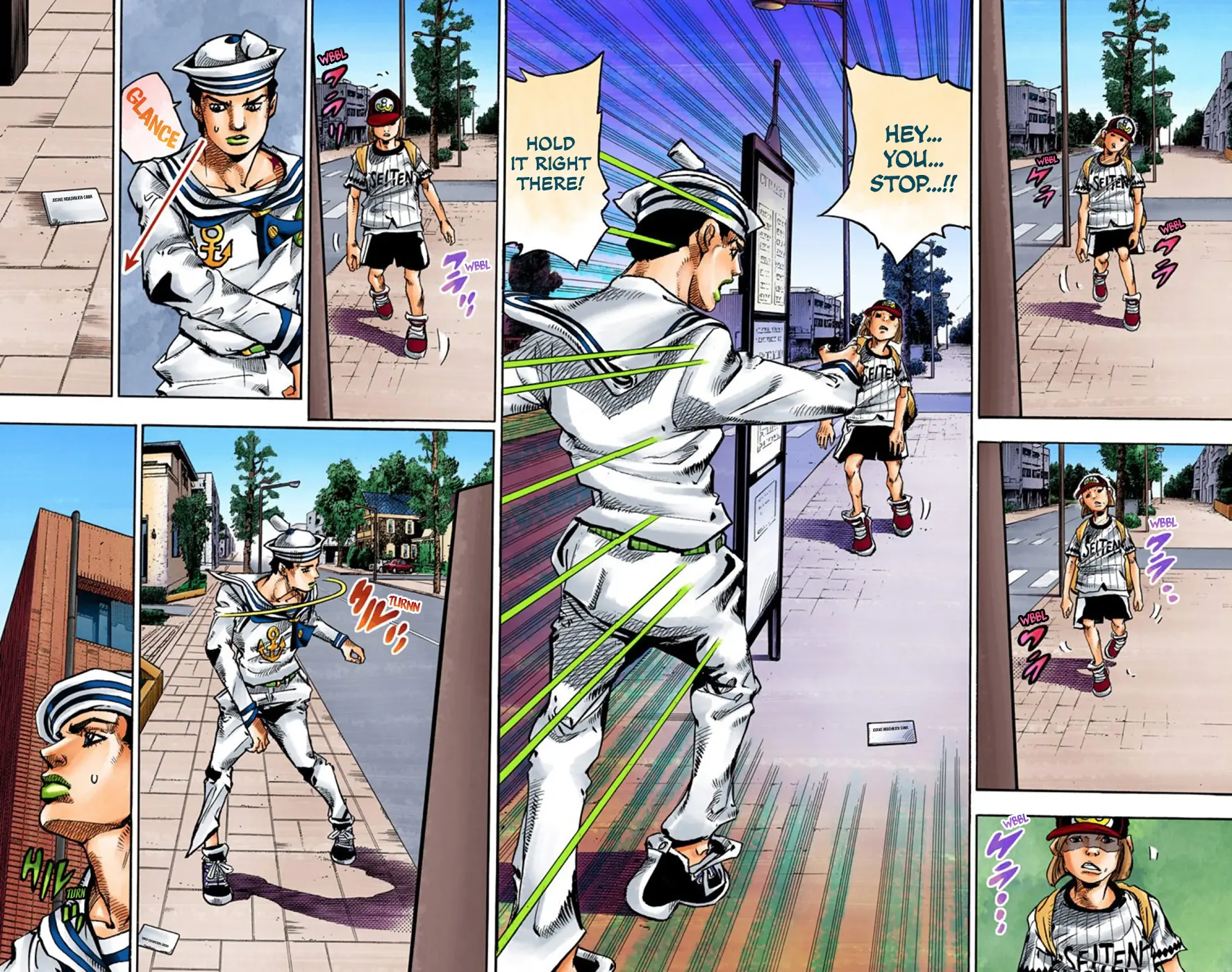 JoJo's Bizarre Adventure, Part 8: JoJolion Colored Manga, chapter 60, page 12