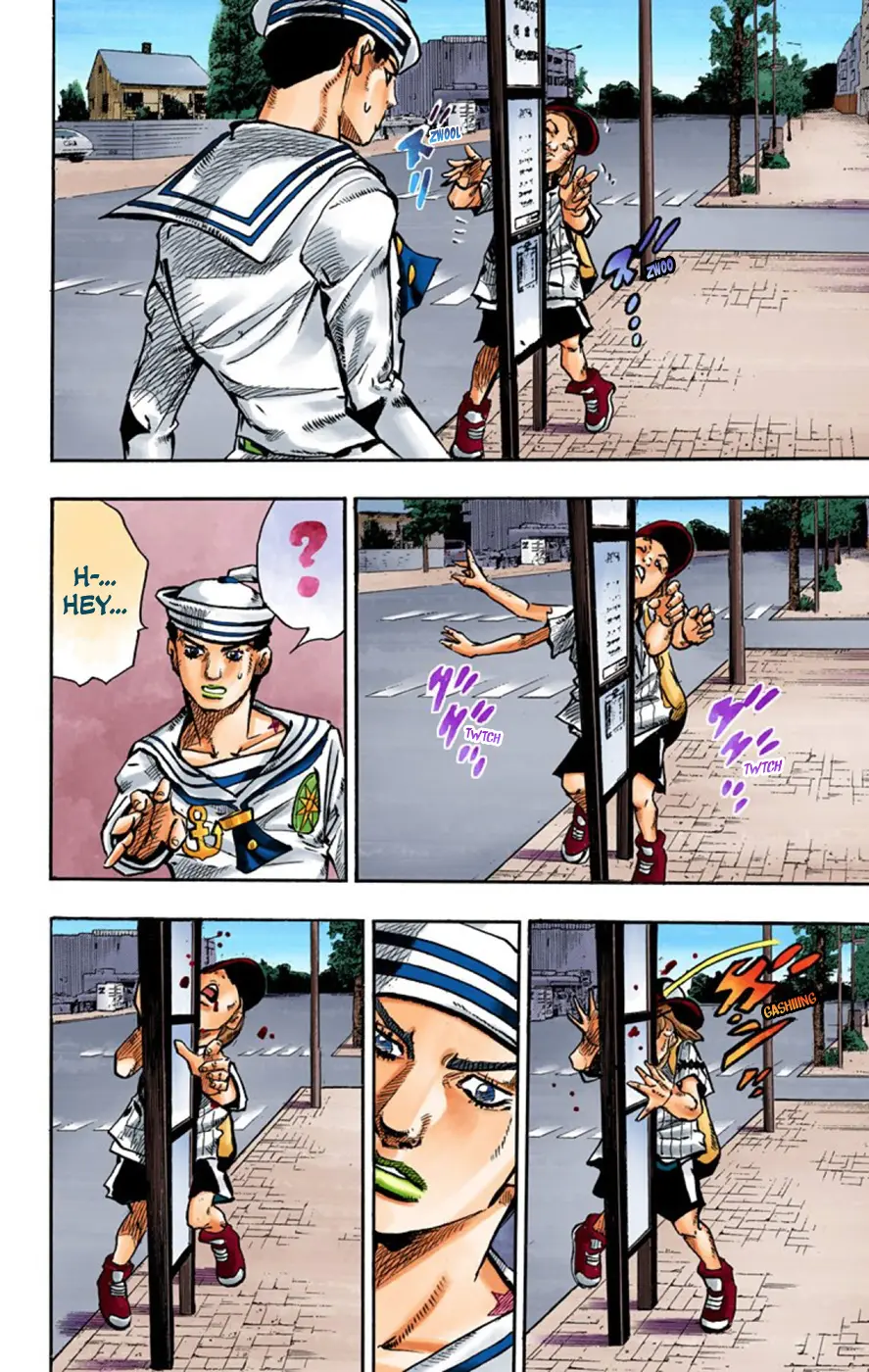 JoJo's Bizarre Adventure, Part 8: JoJolion Colored Manga, chapter 60, page 15