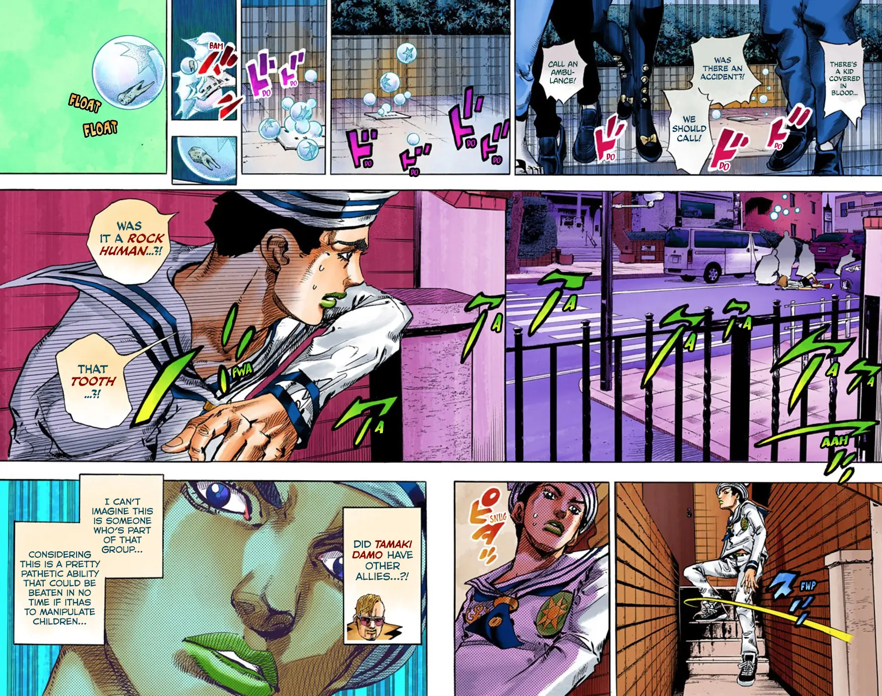 JoJo's Bizarre Adventure, Part 8: JoJolion Colored Manga, chapter 60, page 35