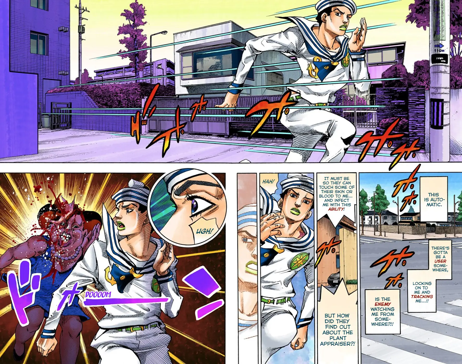 JoJo's Bizarre Adventure, Part 8: JoJolion Colored Manga, chapter 61, page 16
