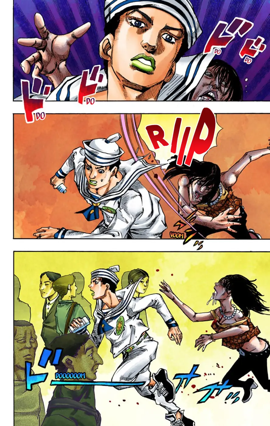 JoJo's Bizarre Adventure, Part 8: JoJolion Colored Manga, chapter 62, page 9