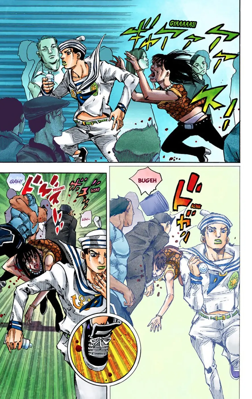 JoJo's Bizarre Adventure, Part 8: JoJolion Colored Manga, chapter 62, page 10