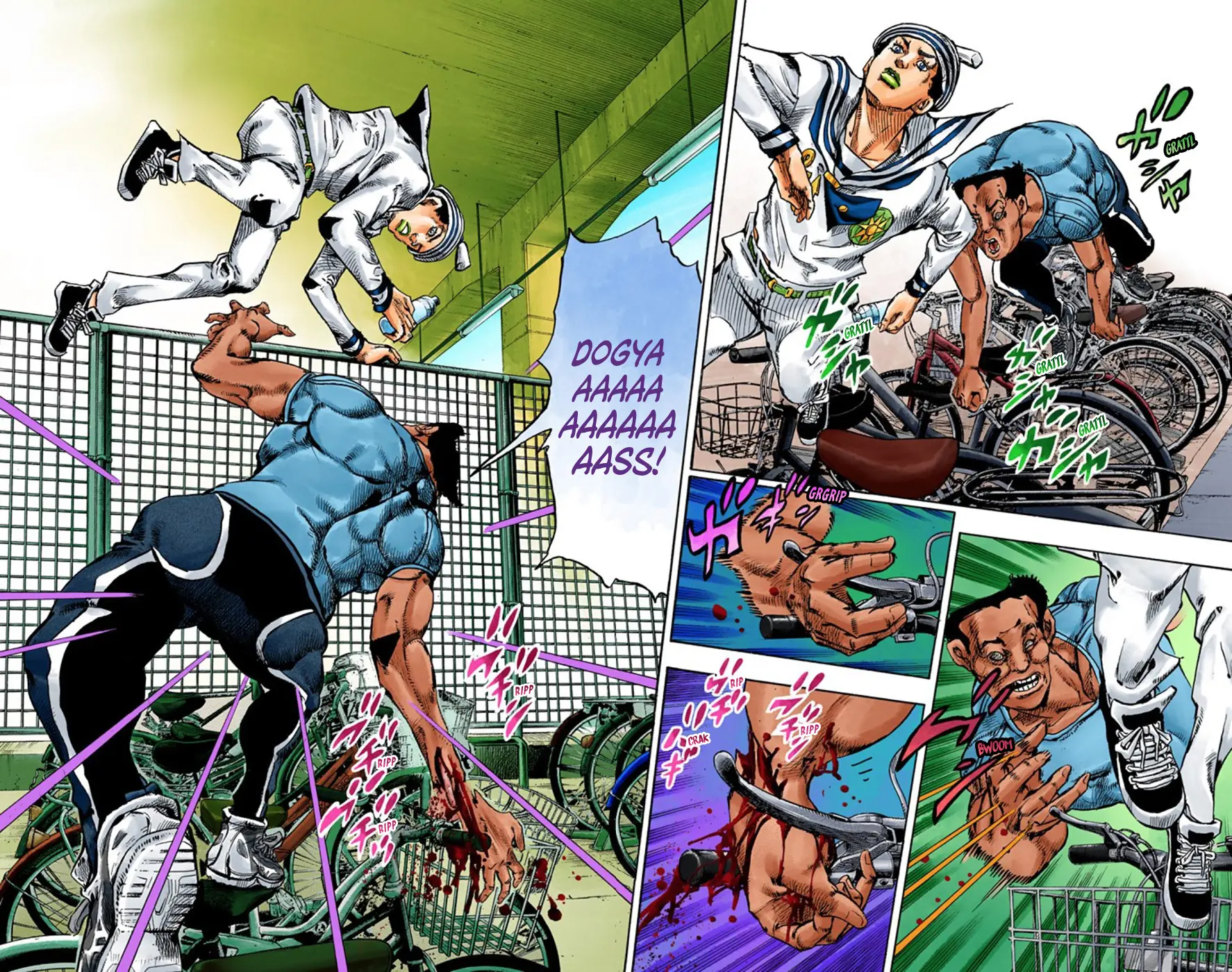 JoJo's Bizarre Adventure, Part 8: JoJolion Colored Manga, chapter 62, page 16