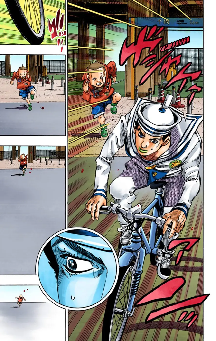 JoJo's Bizarre Adventure, Part 8: JoJolion Colored Manga, chapter 62, page 22