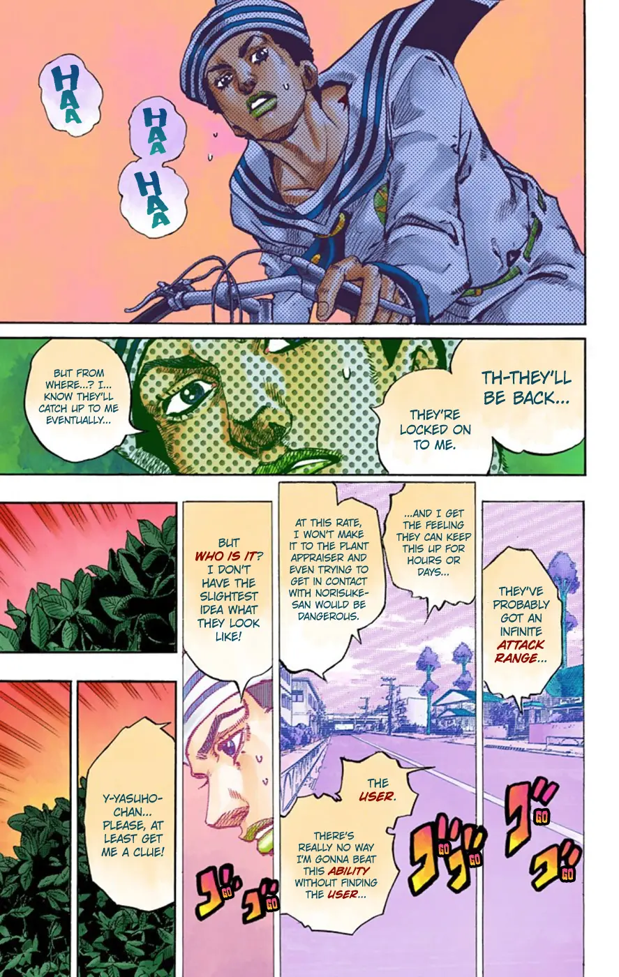 JoJo's Bizarre Adventure, Part 8: JoJolion Colored Manga, chapter 62, page 24