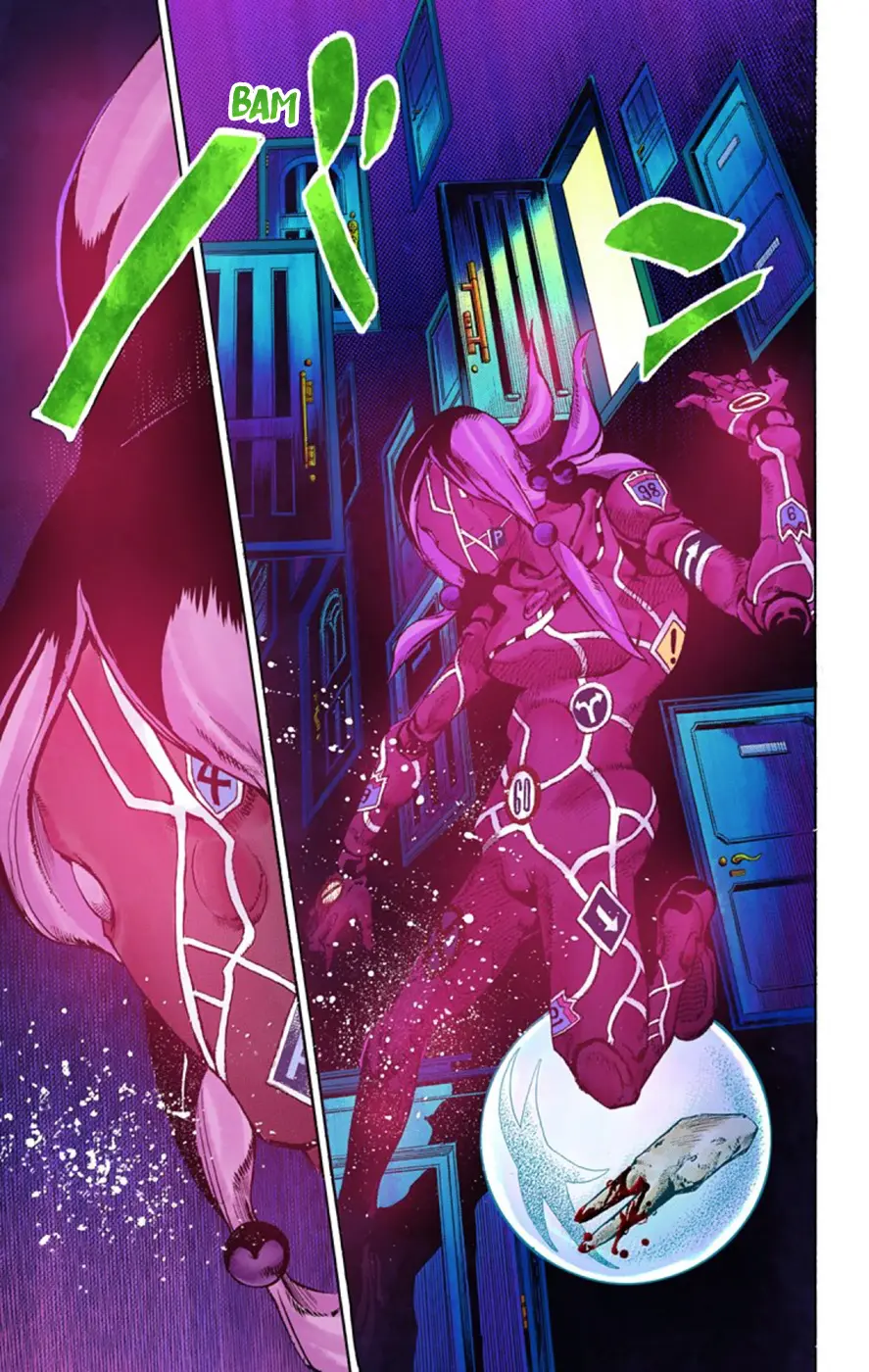 JoJo's Bizarre Adventure, Part 8: JoJolion Colored Manga, chapter 62, page 28