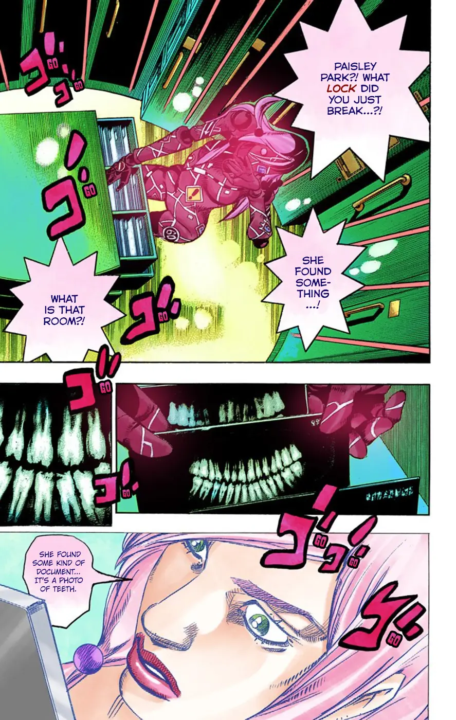 JoJo's Bizarre Adventure, Part 8: JoJolion Colored Manga, chapter 62, page 30