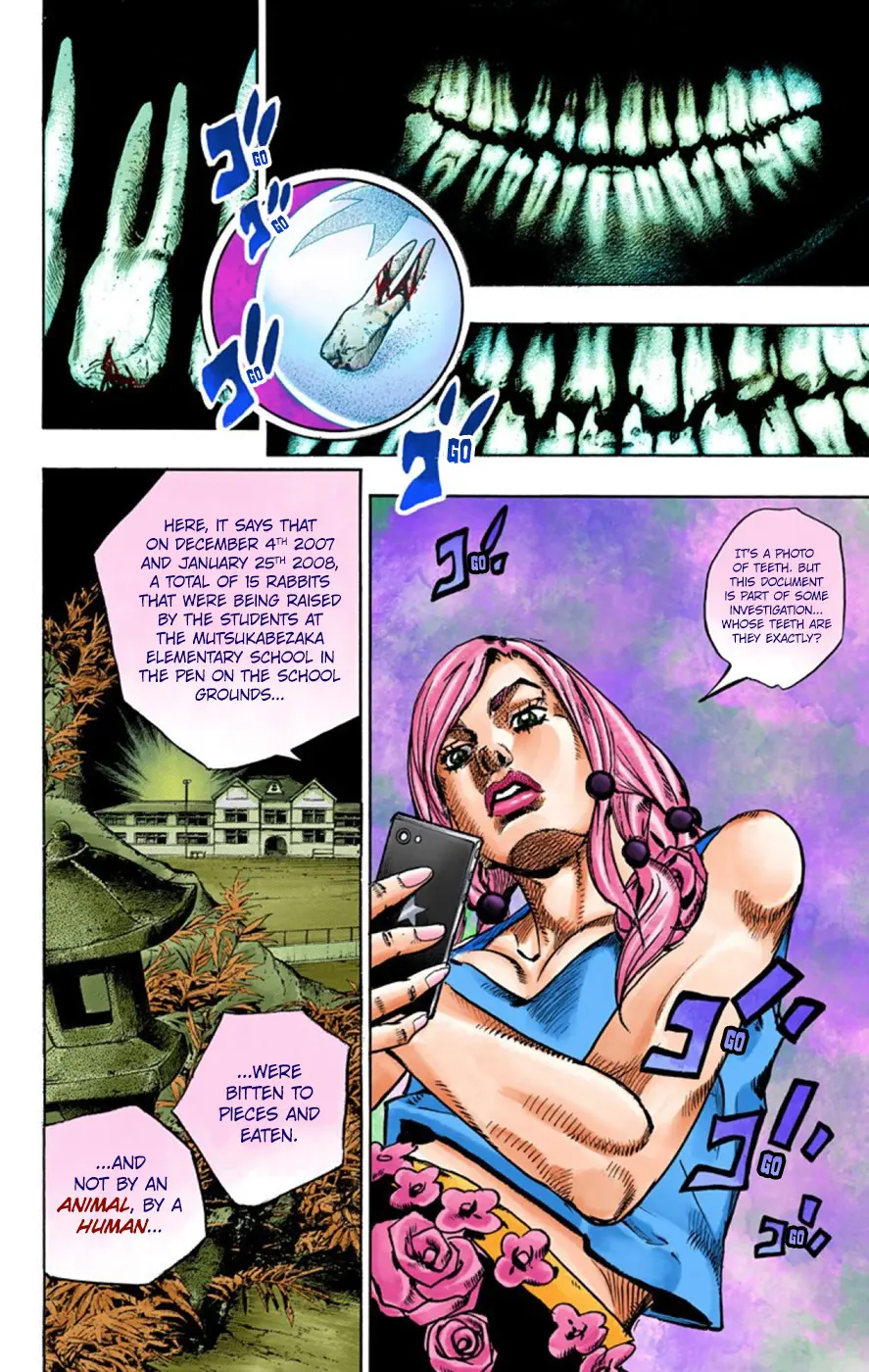 JoJo's Bizarre Adventure, Part 8: JoJolion Colored Manga, chapter 62, page 31