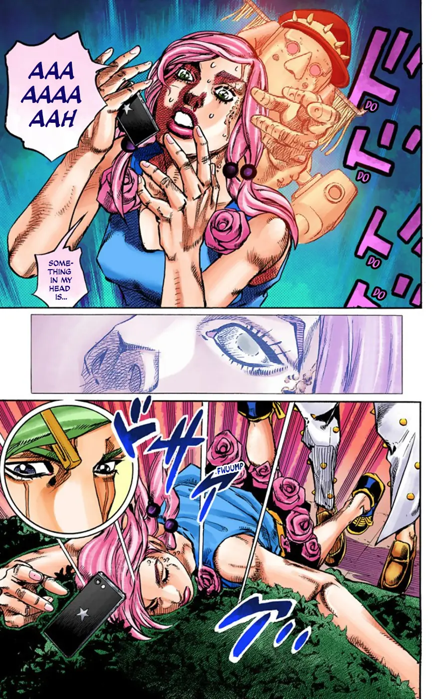 JoJo's Bizarre Adventure, Part 8: JoJolion Colored Manga, chapter 62, page 36