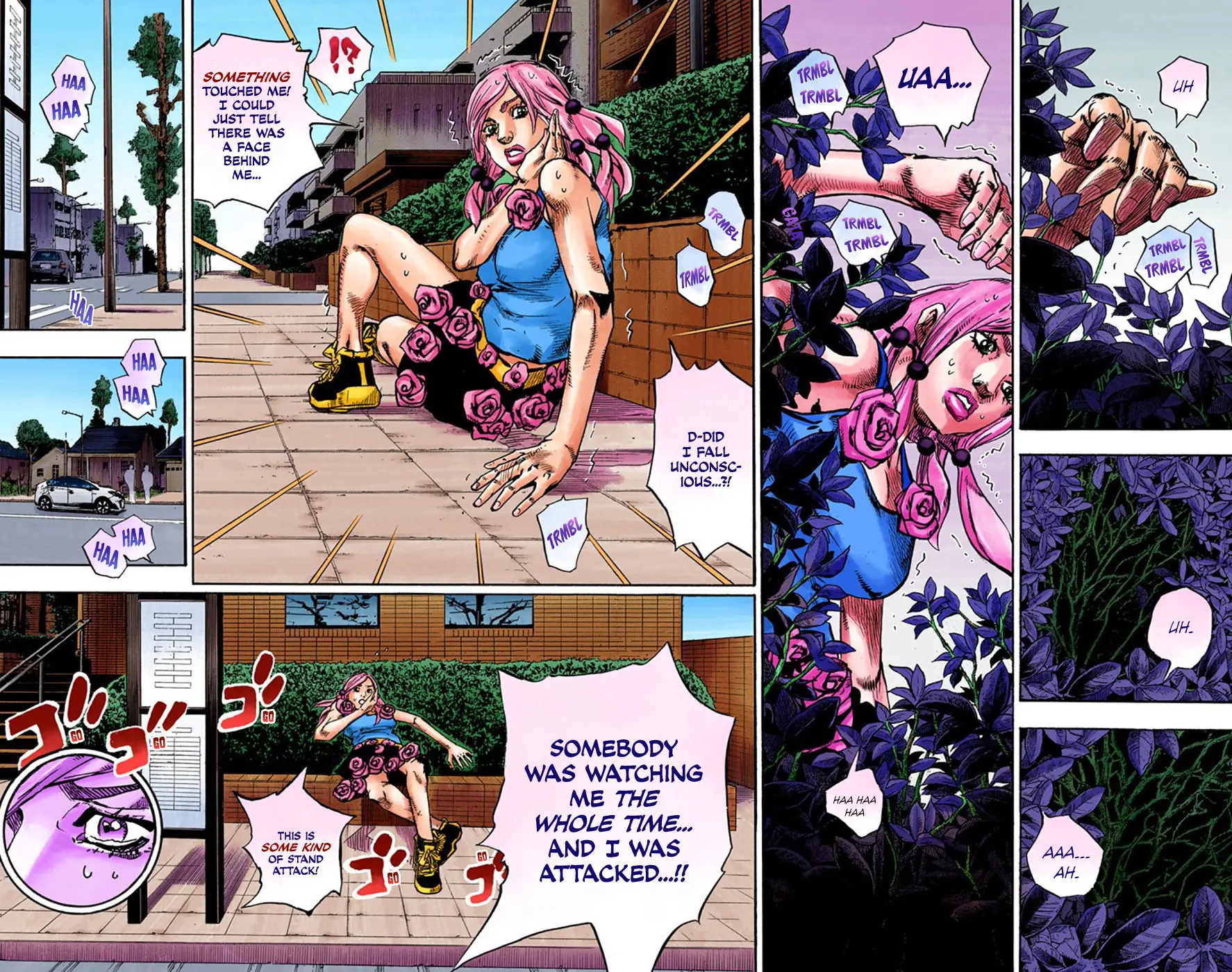 JoJo's Bizarre Adventure, Part 8: JoJolion Colored Manga, chapter 63, page 8