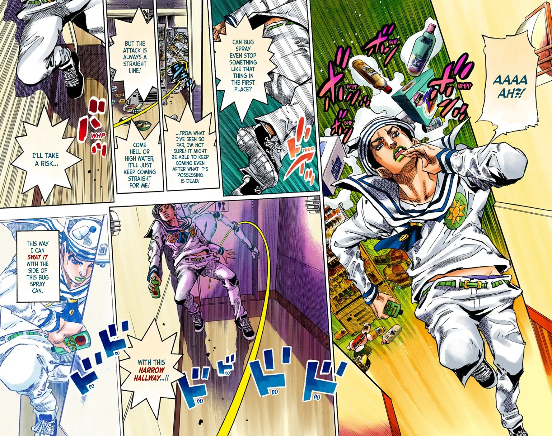 JoJo's Bizarre Adventure, Part 8: JoJolion Colored Manga, chapter 63, page 22