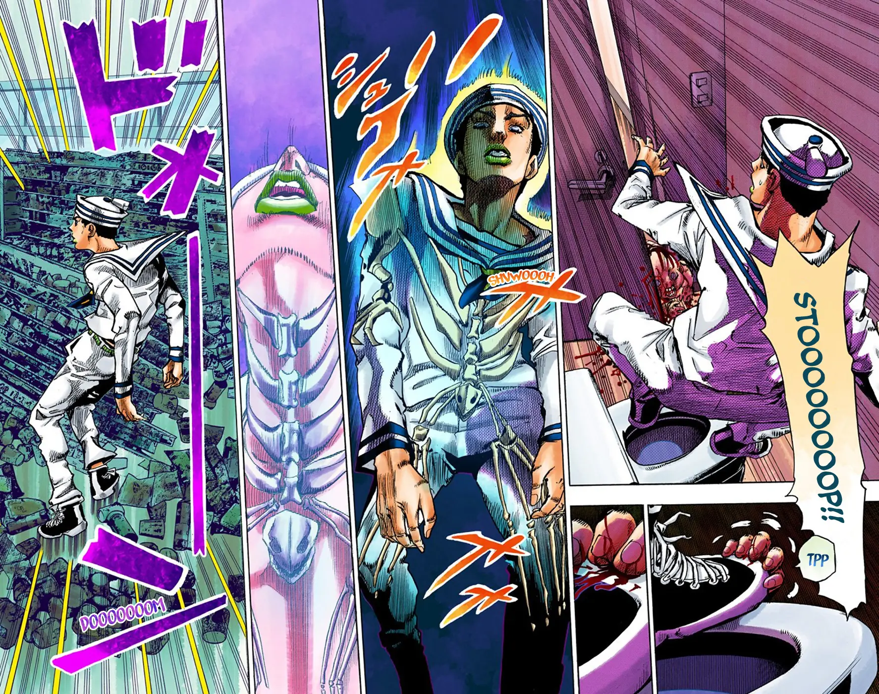 JoJo's Bizarre Adventure, Part 8: JoJolion Colored Manga, chapter 63, page 31