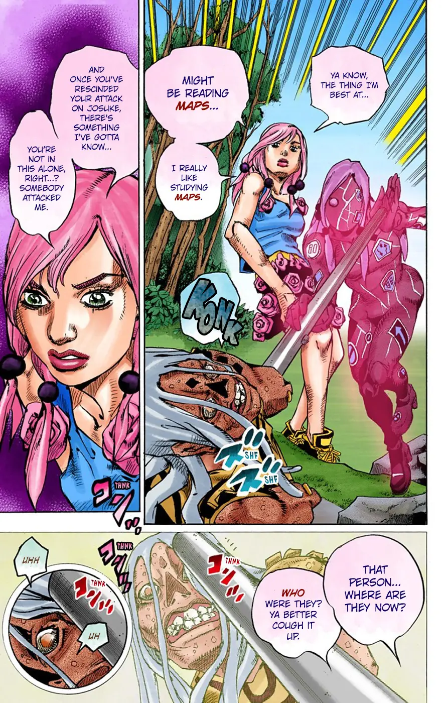 JoJo's Bizarre Adventure, Part 8: JoJolion Colored Manga, chapter 63, page 40