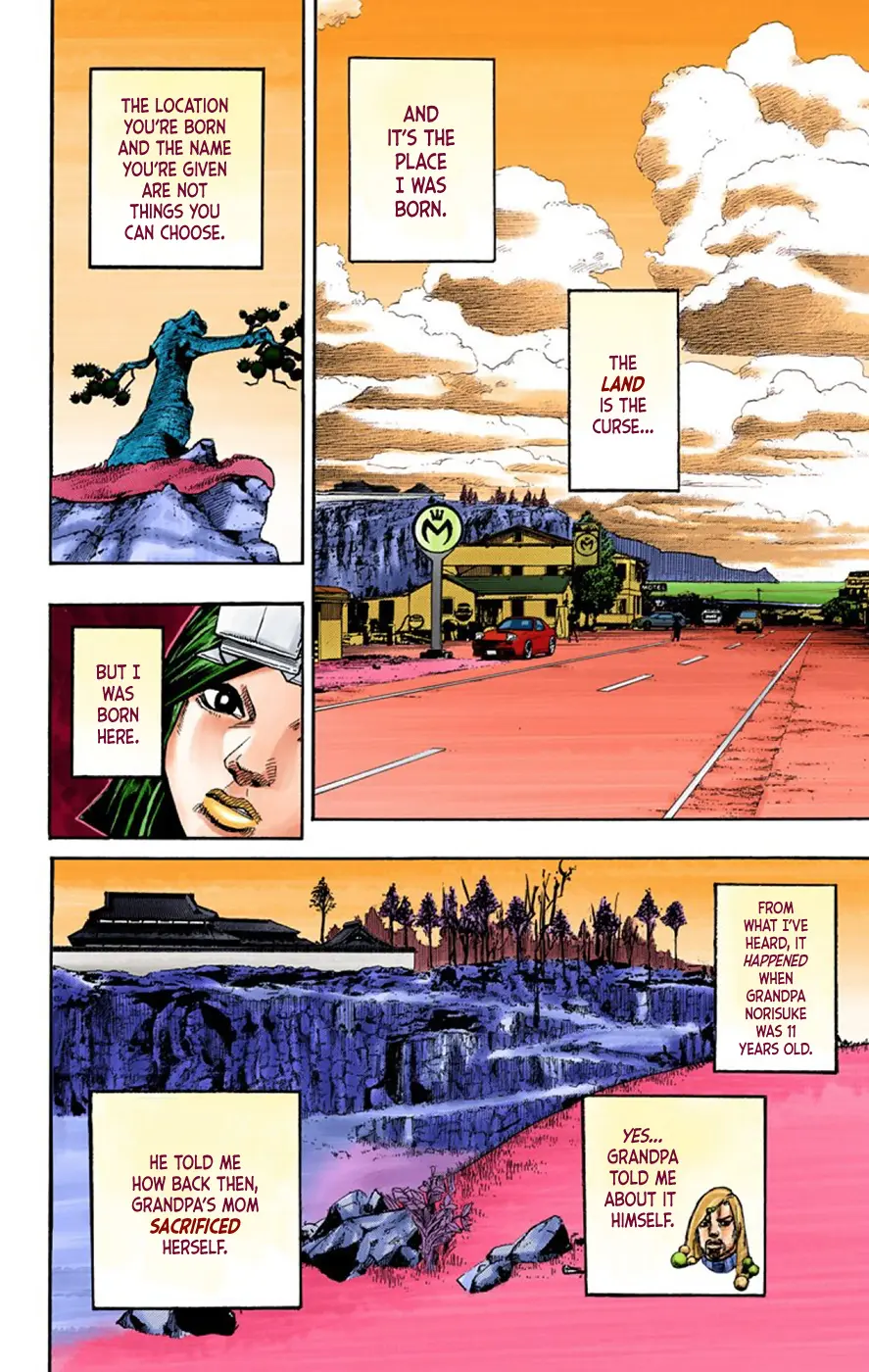 JoJo's Bizarre Adventure, Part 8: JoJolion Colored Manga, chapter 64, page 2
