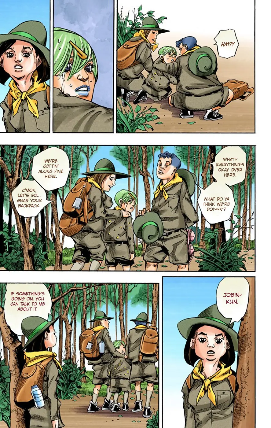 JoJo's Bizarre Adventure, Part 8: JoJolion Colored Manga, chapter 64, page 11