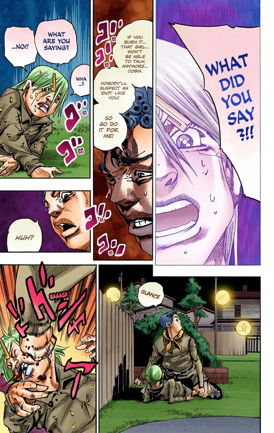 JoJo's Bizarre Adventure, Part 8: JoJolion Colored Manga, chapter 64, page 15