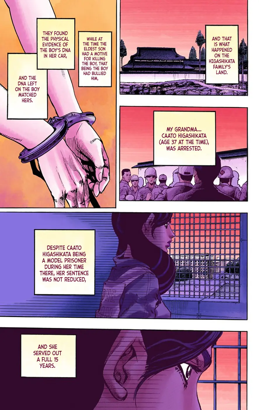 JoJo's Bizarre Adventure, Part 8: JoJolion Colored Manga, chapter 64, page 29