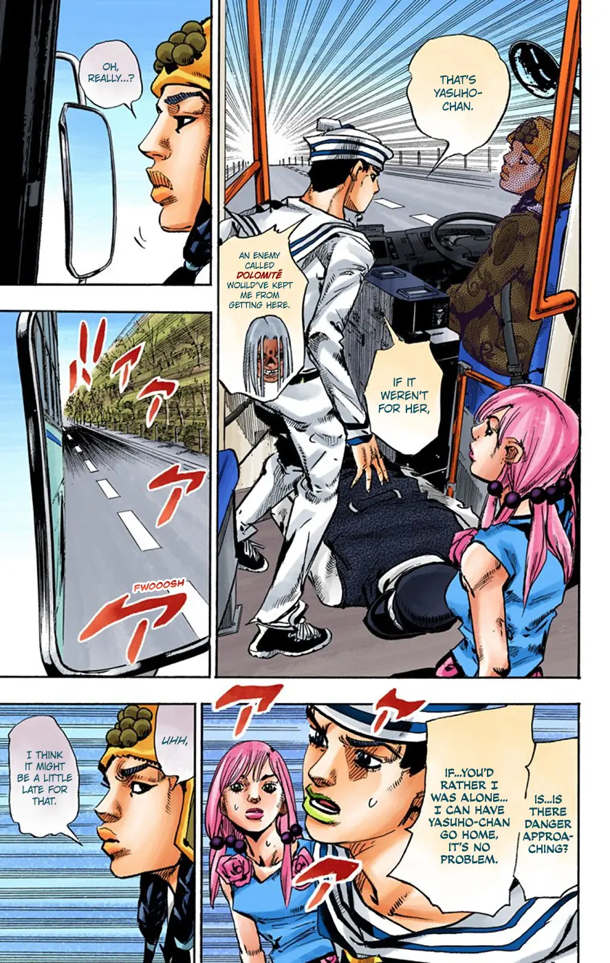 JoJo's Bizarre Adventure, Part 8: JoJolion Colored Manga, chapter 65, page 4