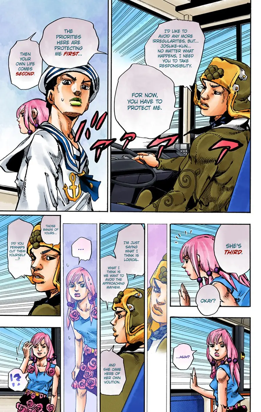 JoJo's Bizarre Adventure, Part 8: JoJolion Colored Manga, chapter 65, page 8
