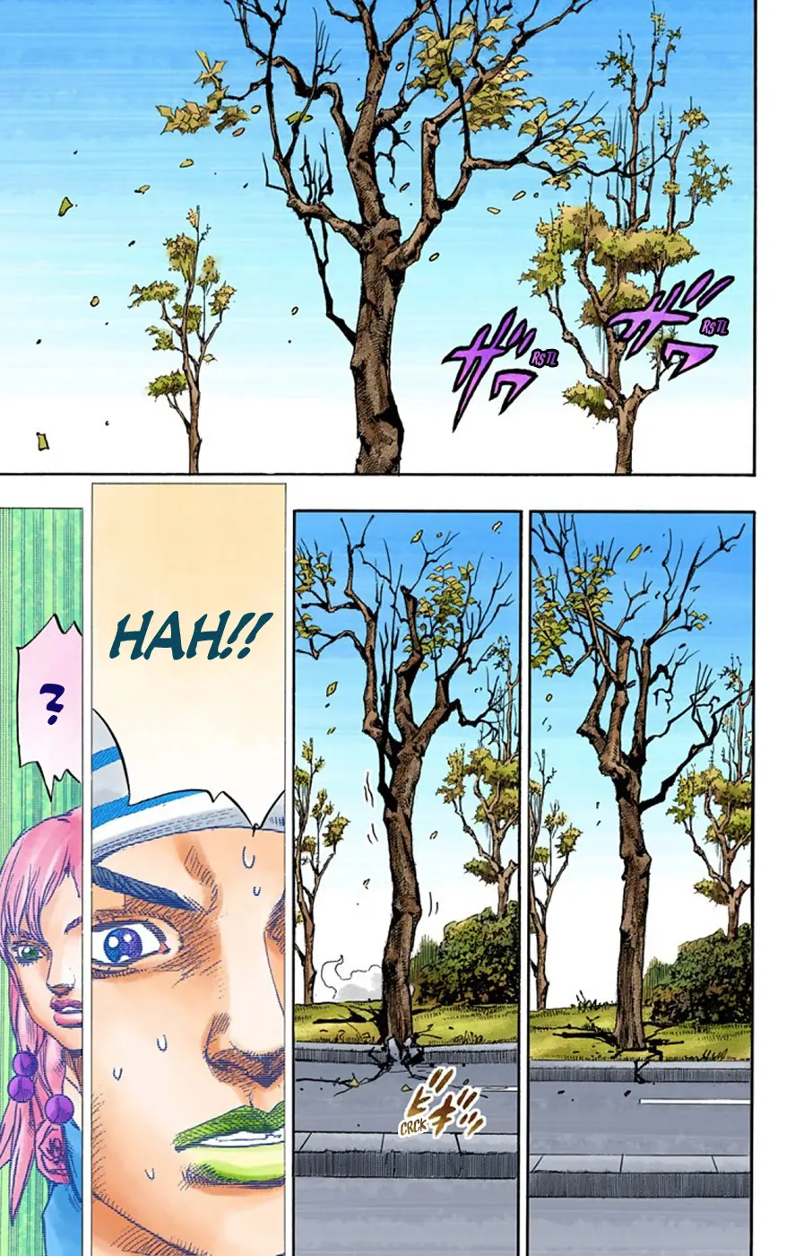 JoJo's Bizarre Adventure, Part 8: JoJolion Colored Manga, chapter 65, page 17