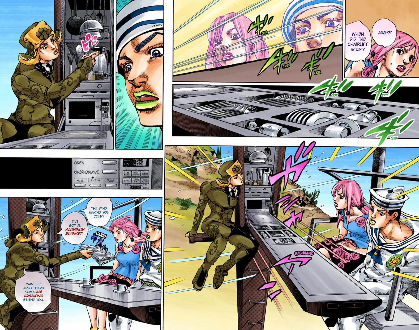 JoJo's Bizarre Adventure, Part 8: JoJolion Colored Manga, chapter 65, page 31