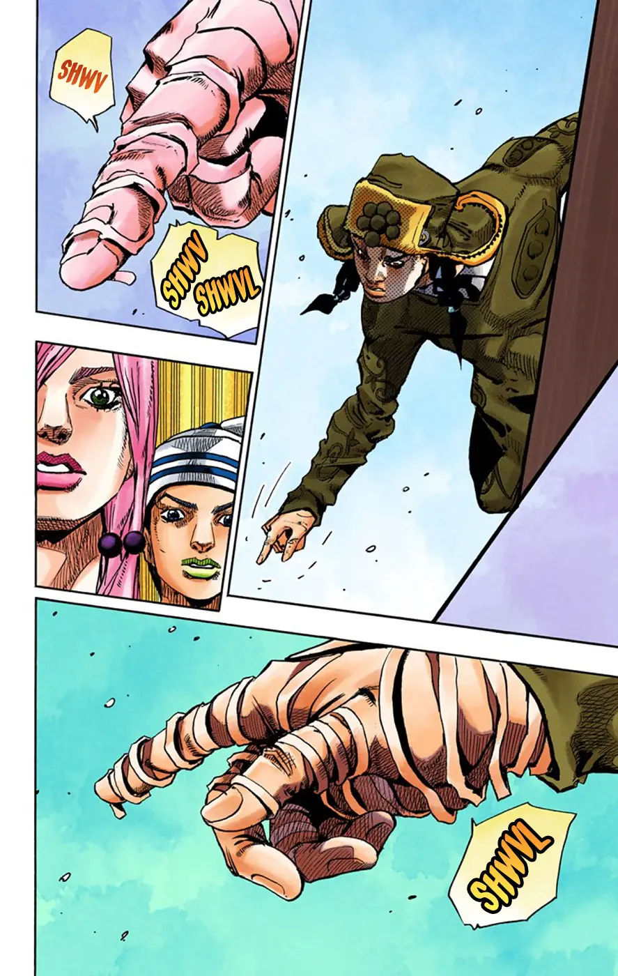 JoJo's Bizarre Adventure, Part 8: JoJolion Colored Manga, chapter 65, page 37