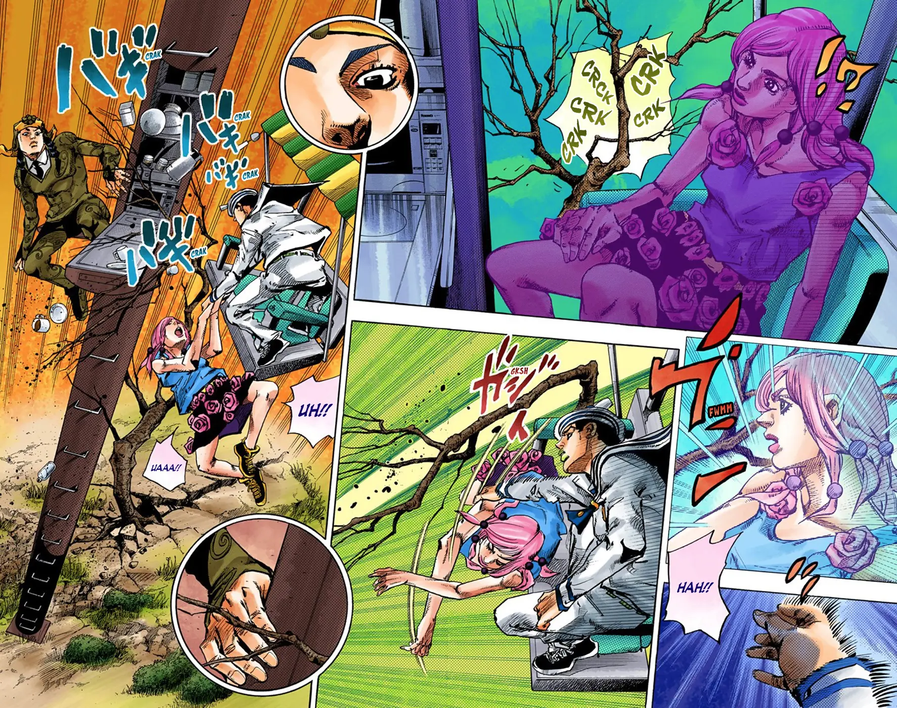 JoJo's Bizarre Adventure, Part 8: JoJolion Colored Manga, chapter 66, page 21
