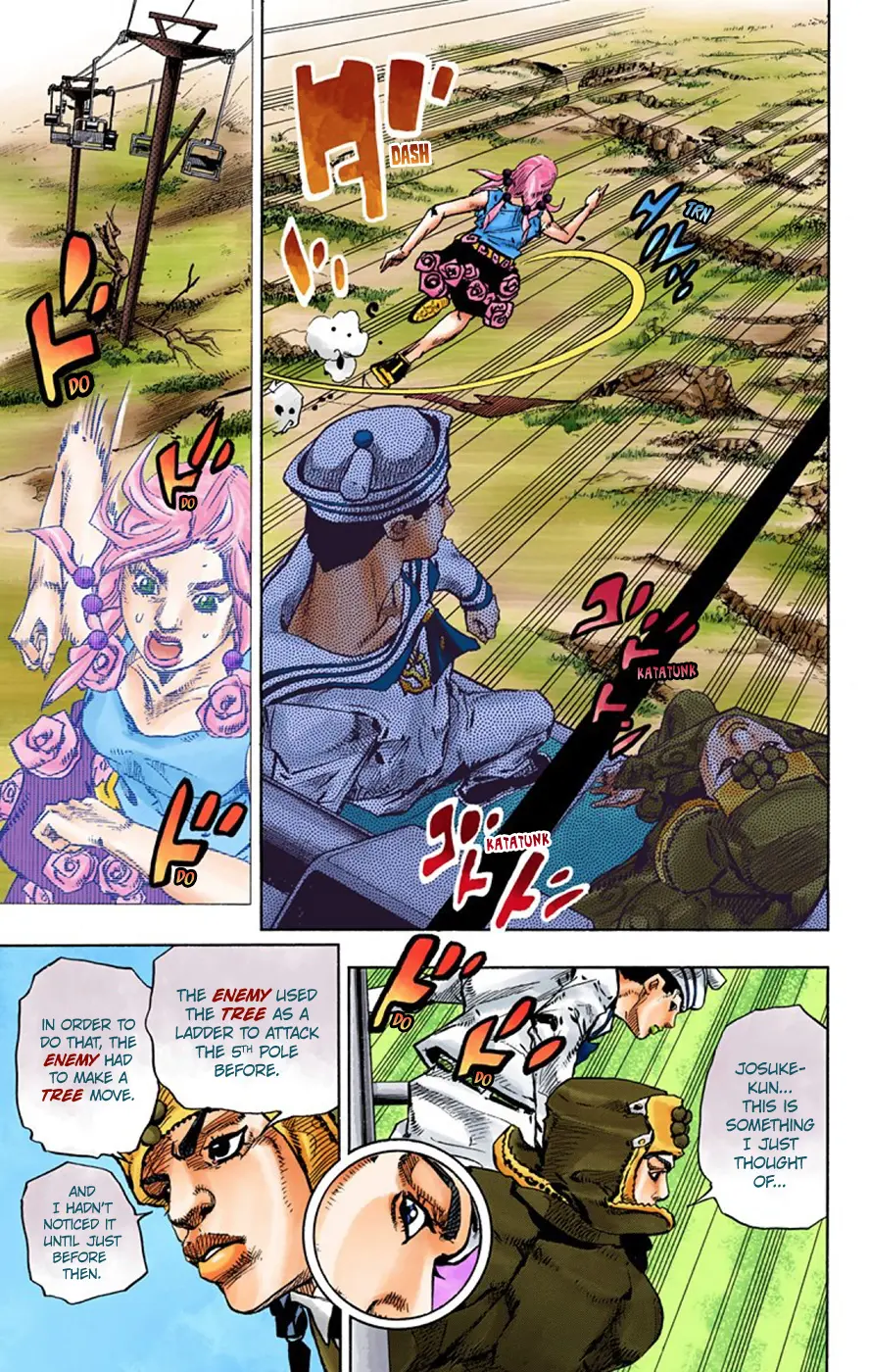 JoJo's Bizarre Adventure, Part 8: JoJolion Colored Manga, chapter 67, page 16