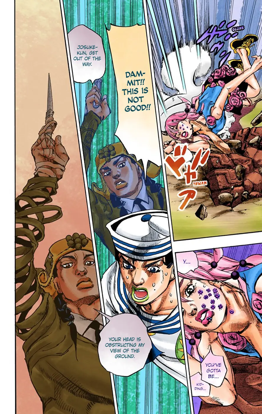 JoJo's Bizarre Adventure, Part 8: JoJolion Colored Manga, chapter 67, page 25
