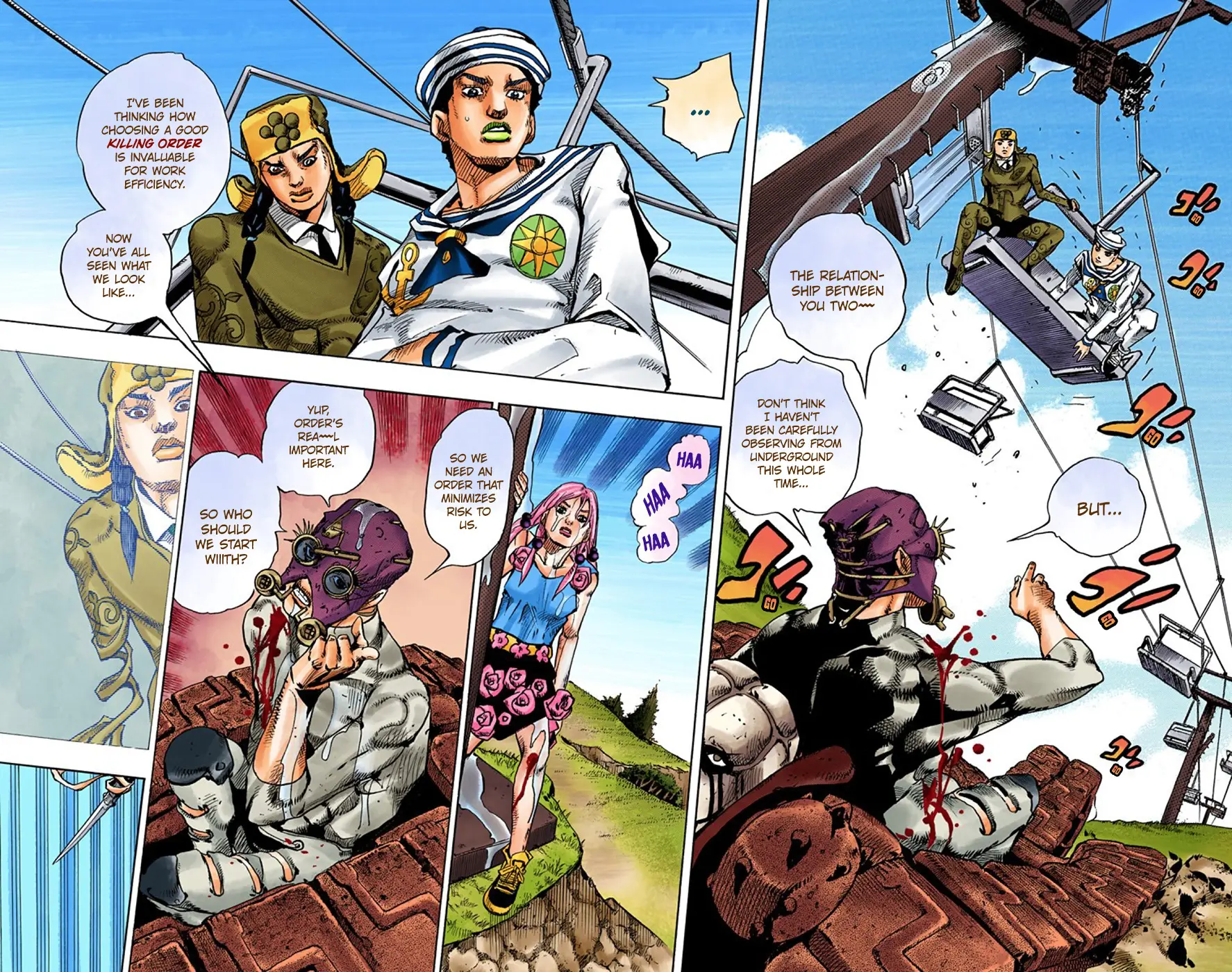 JoJo's Bizarre Adventure, Part 8: JoJolion Colored Manga, chapter 68, page 6