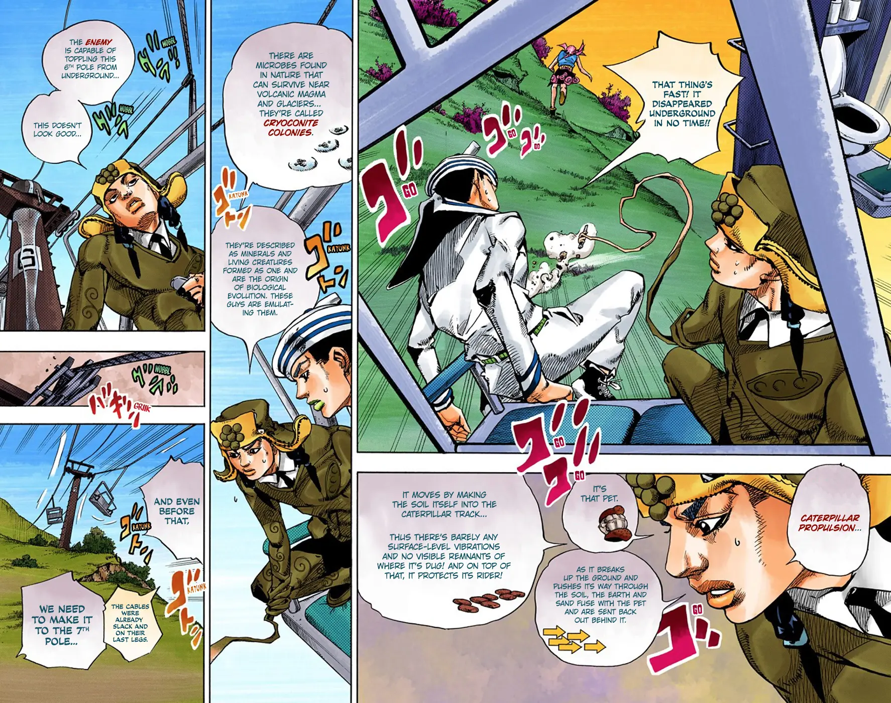 JoJo's Bizarre Adventure, Part 8: JoJolion Colored Manga, chapter 68, page 10