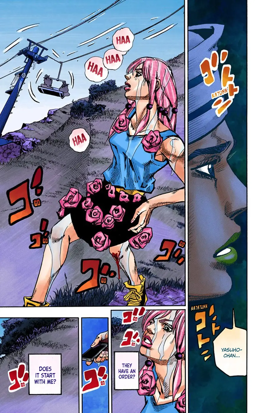 JoJo's Bizarre Adventure, Part 8: JoJolion Colored Manga, chapter 68, page 12