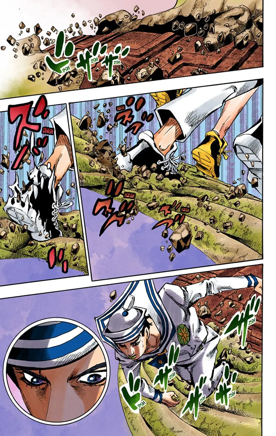 JoJo's Bizarre Adventure, Part 8: JoJolion Colored Manga, chapter 68, page 22