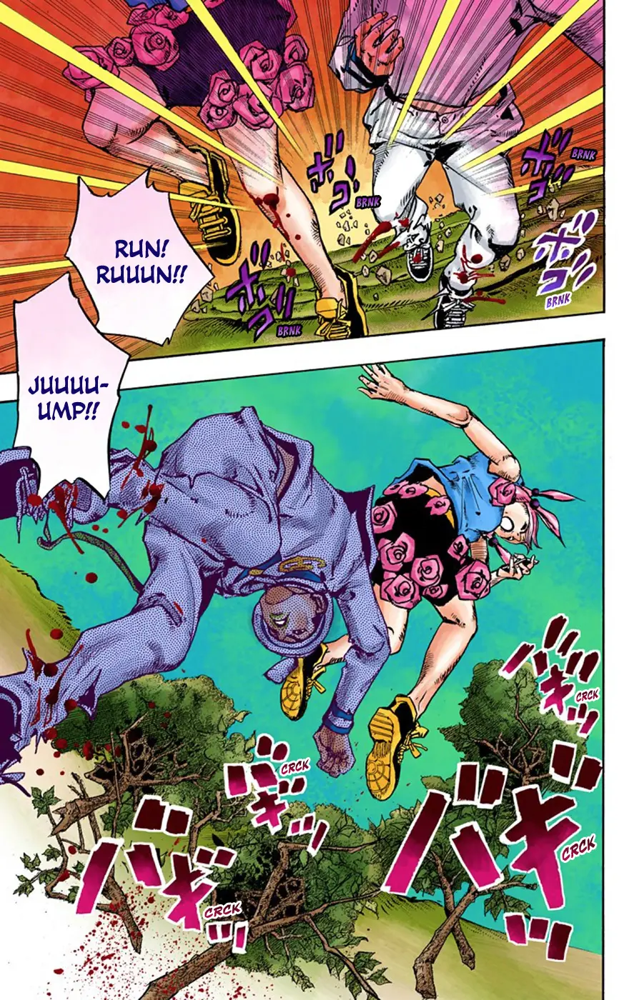 JoJo's Bizarre Adventure, Part 8: JoJolion Colored Manga, chapter 68, page 28