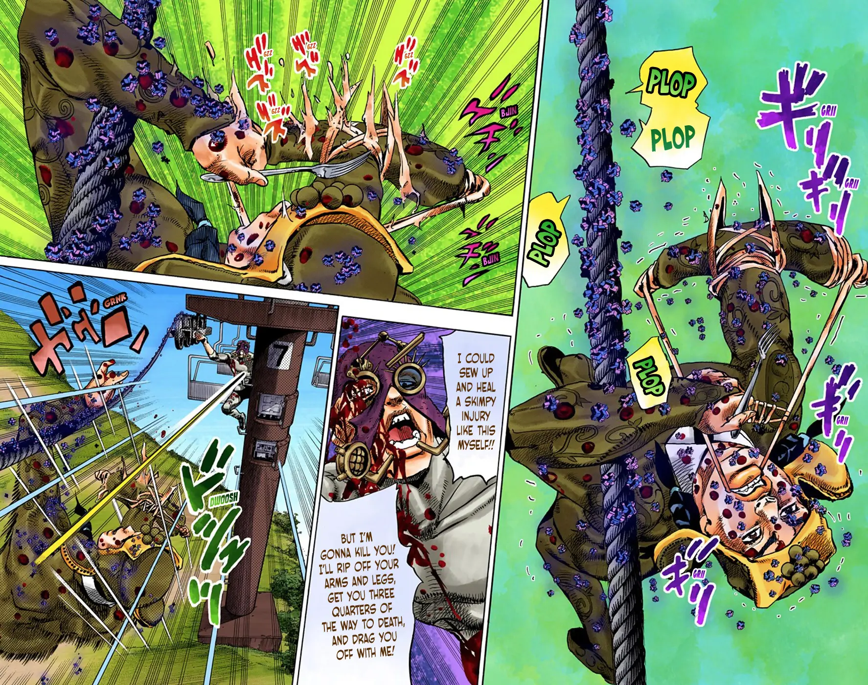JoJo's Bizarre Adventure, Part 8: JoJolion Colored Manga, chapter 69, page 12