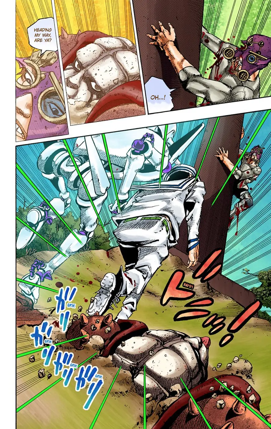 JoJo's Bizarre Adventure, Part 8: JoJolion Colored Manga, chapter 69, page 17