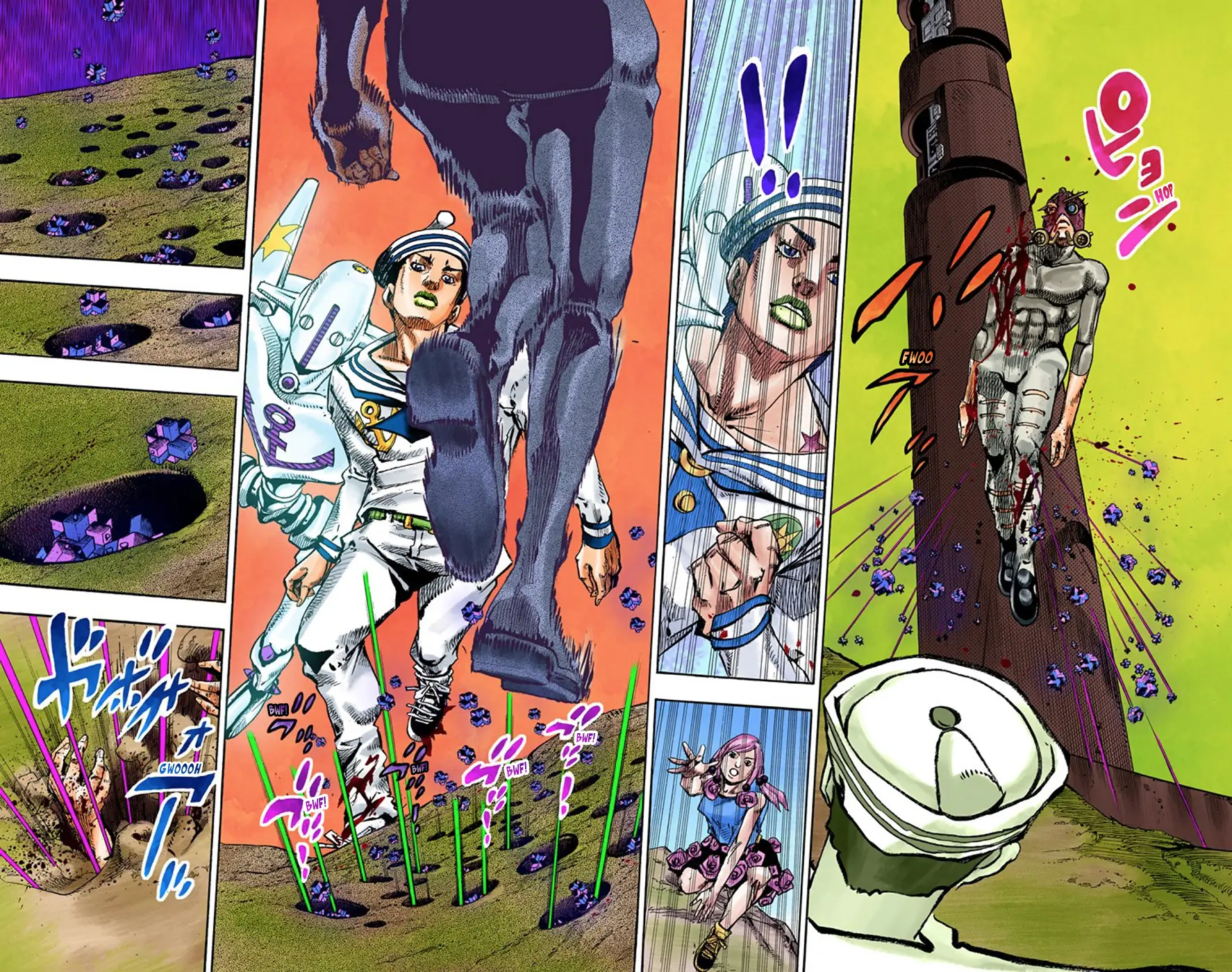 JoJo's Bizarre Adventure, Part 8: JoJolion Colored Manga, chapter 69, page 20