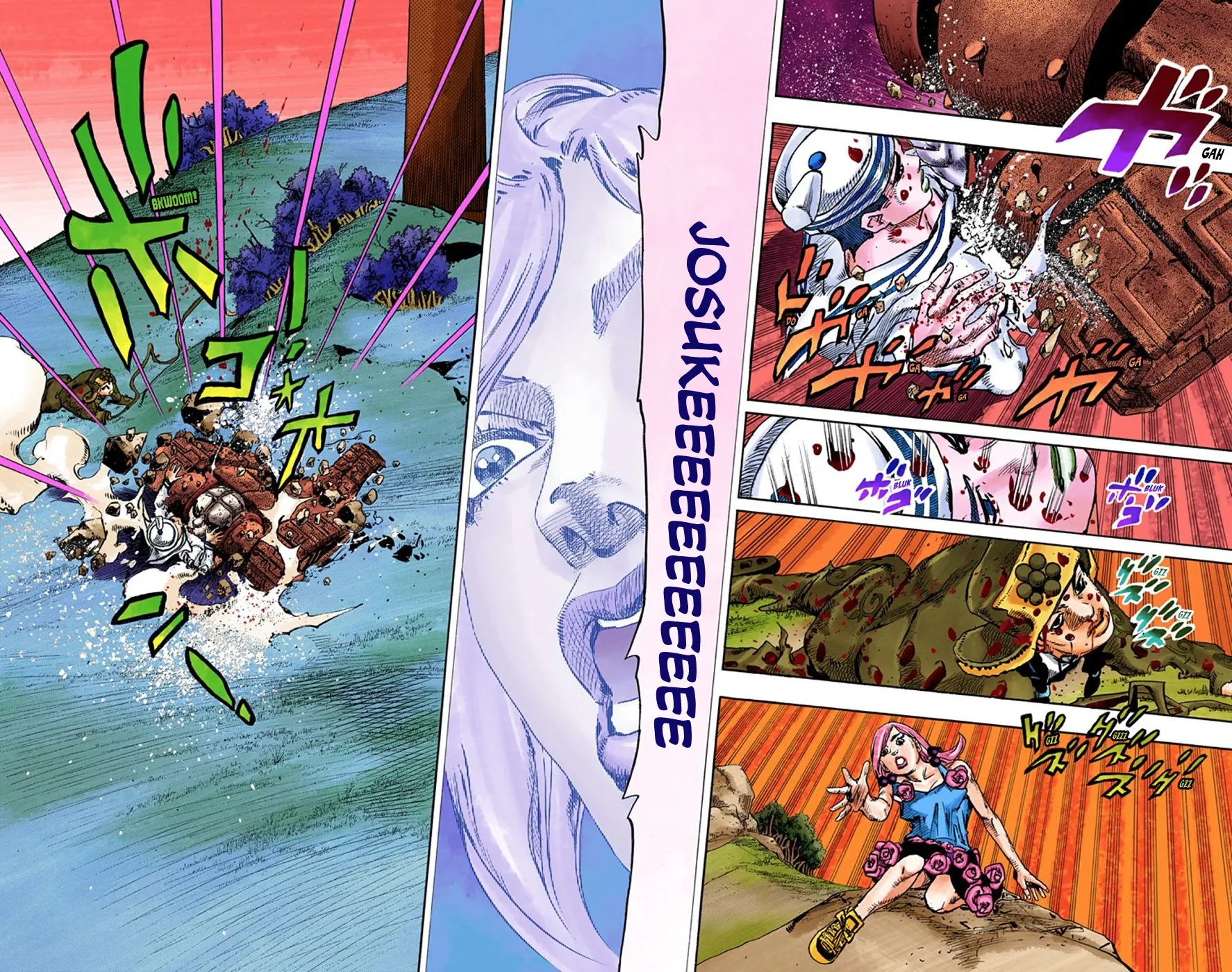 JoJo's Bizarre Adventure, Part 8: JoJolion Colored Manga, chapter 70, page 2