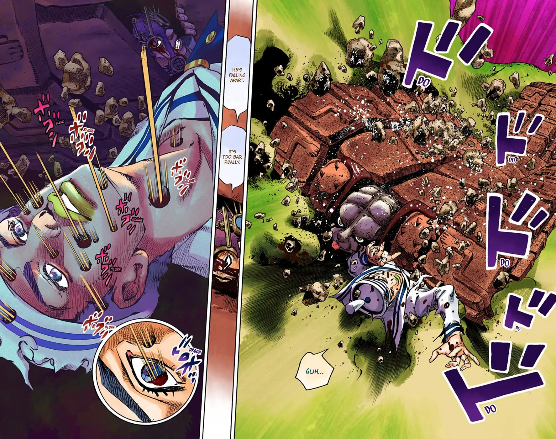 JoJo's Bizarre Adventure, Part 8: JoJolion Colored Manga, chapter 70, page 3