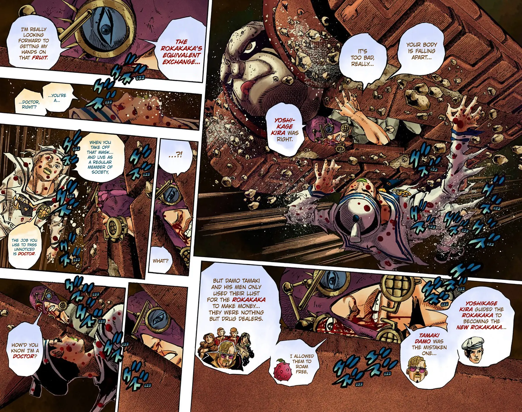 JoJo's Bizarre Adventure, Part 8: JoJolion Colored Manga, chapter 70, page 4