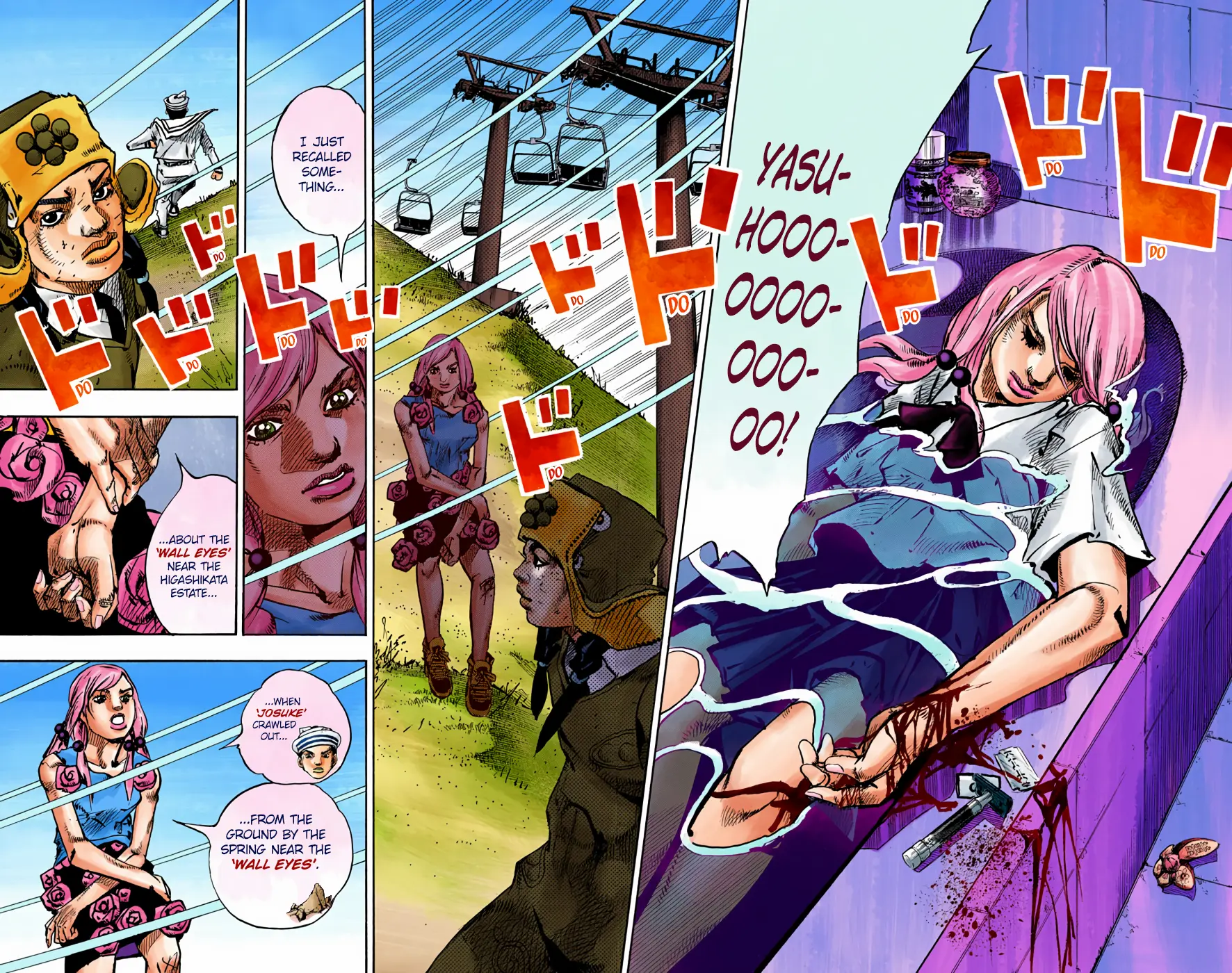 JoJo's Bizarre Adventure, Part 8: JoJolion Colored Manga, chapter 71, page 38