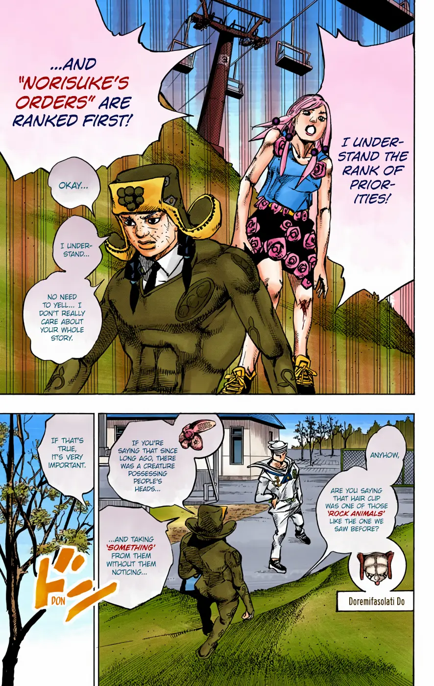 JoJo's Bizarre Adventure, Part 8: JoJolion Colored Manga, chapter 71, page 46
