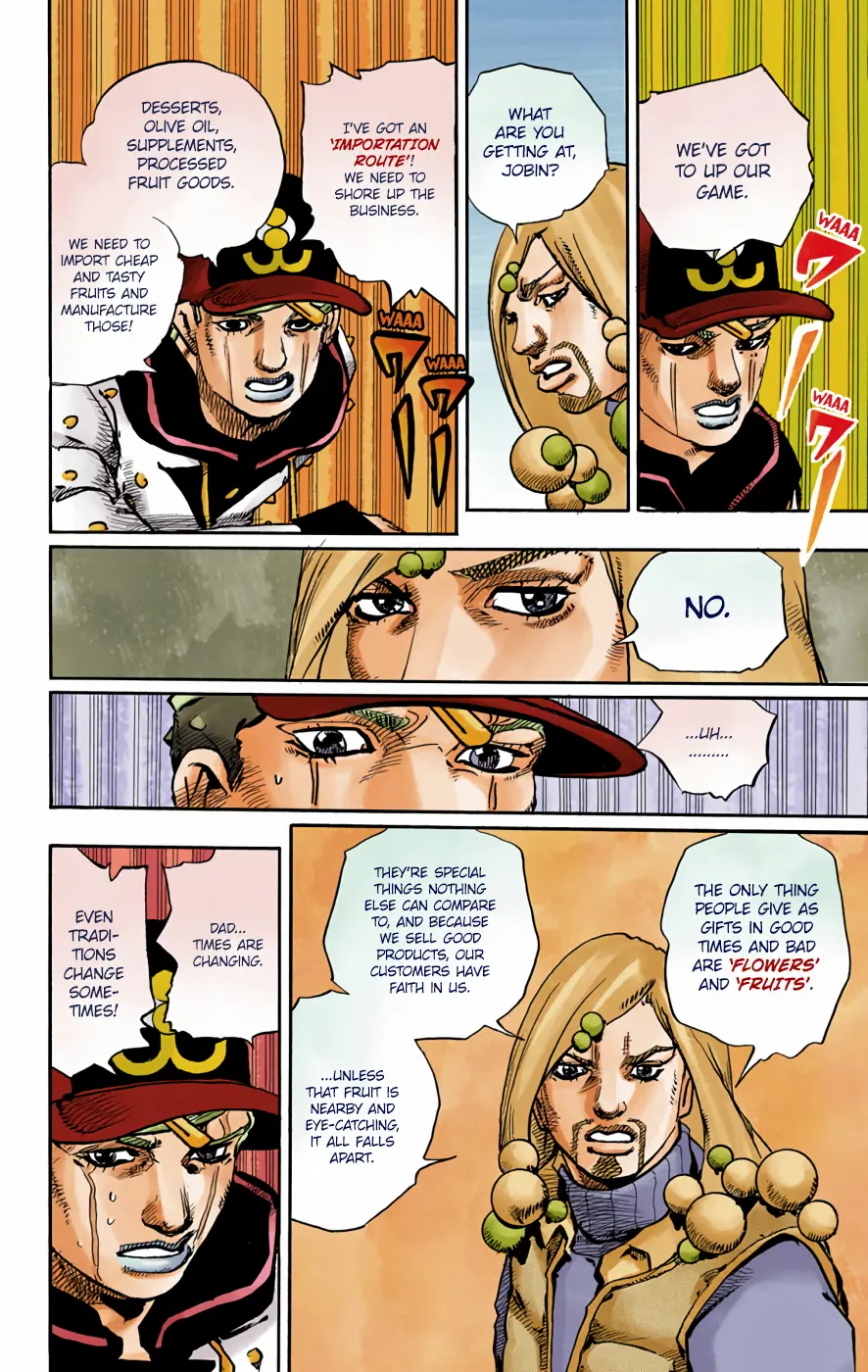 JoJo's Bizarre Adventure, Part 8: JoJolion Colored Manga, chapter 72, page 8